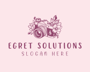 Studio Floral Camera logo design