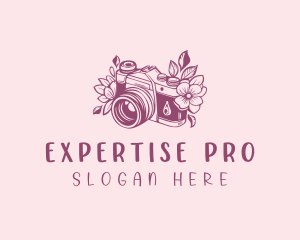 Studio Floral Camera logo design