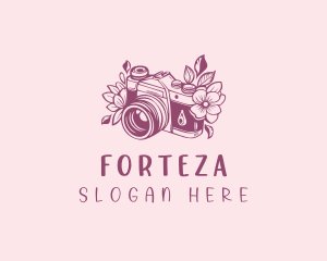 Studio Floral Camera logo design