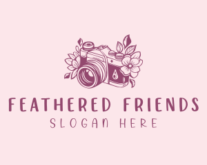 Studio Floral Camera logo design