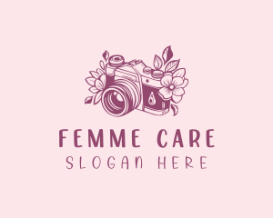 Studio Floral Camera logo design