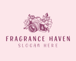 Studio Floral Camera logo design