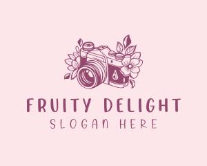 Studio Floral Camera logo design