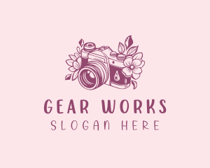 Studio Floral Camera logo design