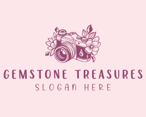 Studio Floral Camera logo design