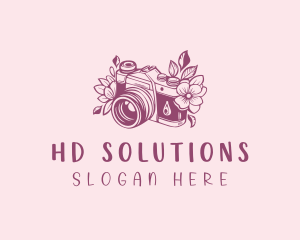 Studio Floral Camera logo design