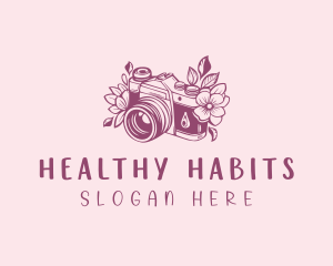 Studio Floral Camera logo design