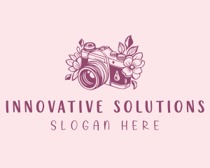 Studio Floral Camera logo design