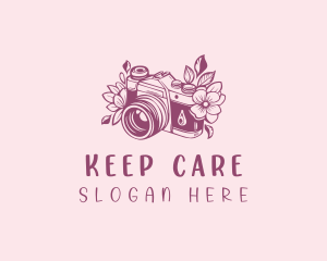 Studio Floral Camera logo design