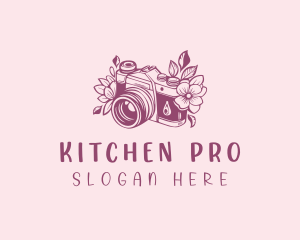 Studio Floral Camera logo design