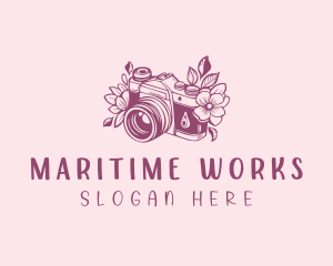 Studio Floral Camera logo design