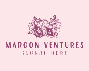 Studio Floral Camera logo design