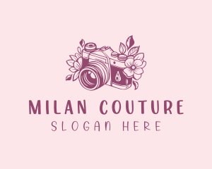 Studio Floral Camera logo design