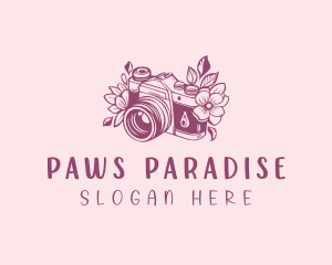 Studio Floral Camera logo design