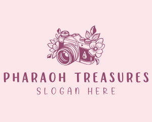 Studio Floral Camera logo design