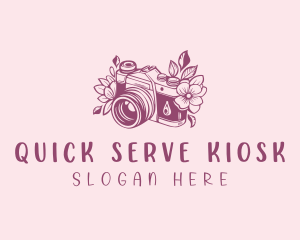 Studio Floral Camera logo design