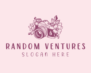 Studio Floral Camera logo design