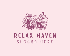 Studio Floral Camera logo design