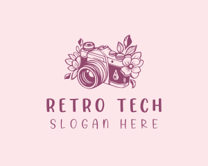 Studio Floral Camera logo design