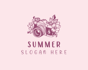 Studio Floral Camera logo design