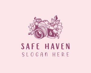 Studio Floral Camera logo design