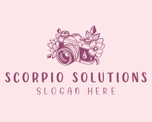 Studio Floral Camera logo design