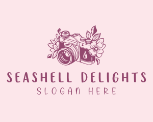 Studio Floral Camera logo design