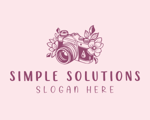 Studio Floral Camera logo design