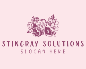 Studio Floral Camera logo design