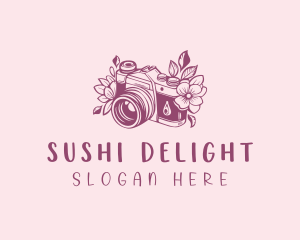 Studio Floral Camera logo design