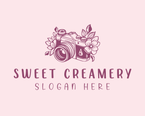 Studio Floral Camera logo design