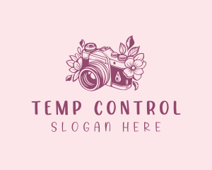 Studio Floral Camera logo design