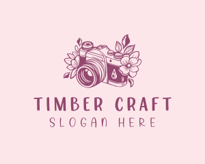 Studio Floral Camera logo design