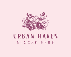 Studio Floral Camera logo design