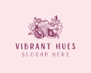 Studio Floral Camera logo design