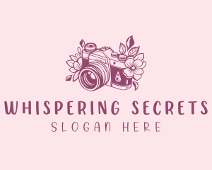 Studio Floral Camera logo design