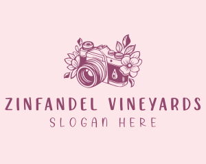 Studio Floral Camera logo design