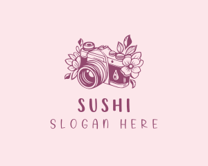 Studio Floral Camera logo design