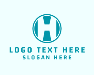 Modern Professional Letter H logo design