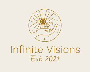 Visionary - Mystic Spiritual Eye logo design