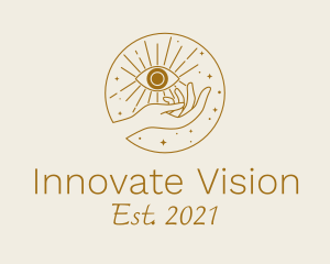 Visionary - Mystic Spiritual Eye logo design