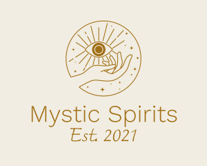 Mystic Spiritual Eye logo design