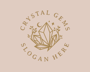 Luxury Gemstone Jewelry logo design