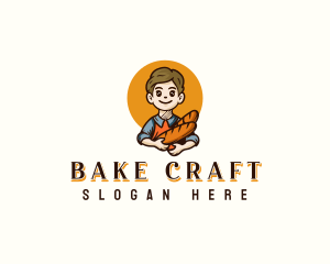 Baker Pastry Bread logo design