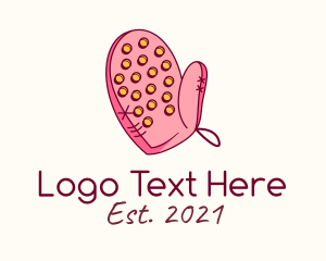 Pink - Pink Oven Glove logo design