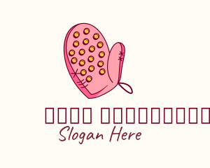 Pink Oven Glove Logo