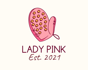 Pink Oven Glove logo design