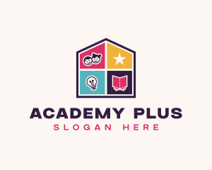 School - Montessori Children School logo design