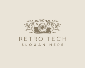 Retro Photography Studio logo design