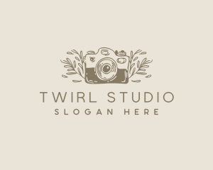 Retro Photography Studio logo design